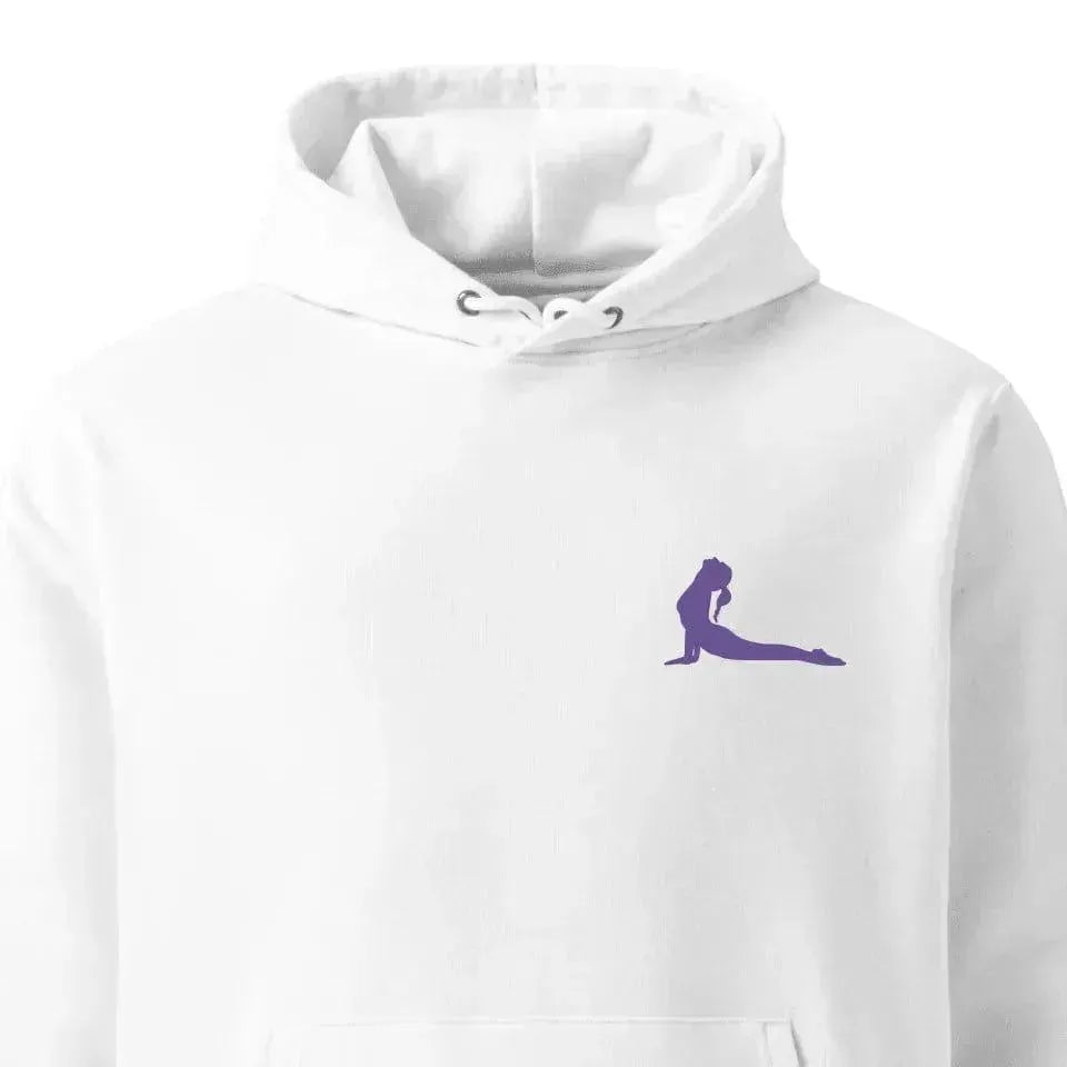 Custom Embroidered Yoga Pose Hoodie and Sweatshirt - ARTFULANE