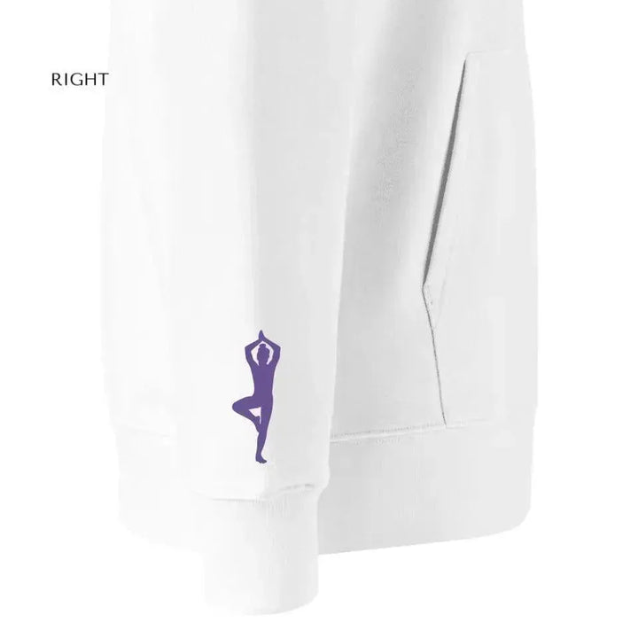 Custom Embroidered Yoga Pose Hoodie and Sweatshirt - ARTFULANE