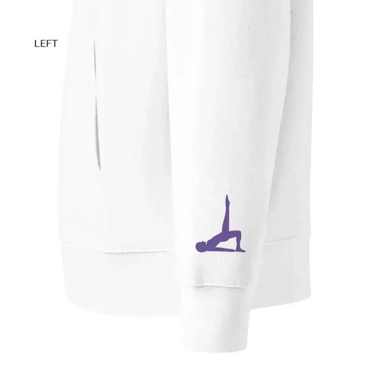 Custom Embroidered Yoga Pose Hoodie and Sweatshirt - ARTFULANE
