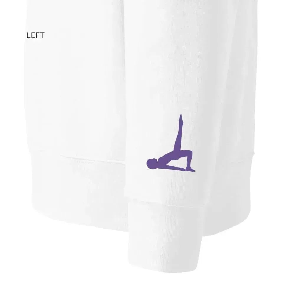 Custom Embroidered Yoga Pose Hoodie and Sweatshirt - ARTFULANE