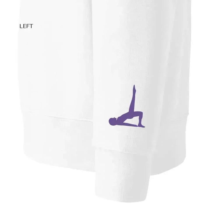 Custom Embroidered Yoga Pose Hoodie and Sweatshirt - ARTFULANE