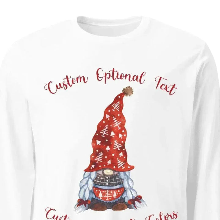 Custom Family Christmas Gnome T-Shirt - ARTFULANE