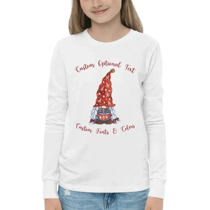 Custom Family Christmas Gnome T-Shirt - ARTFULANE