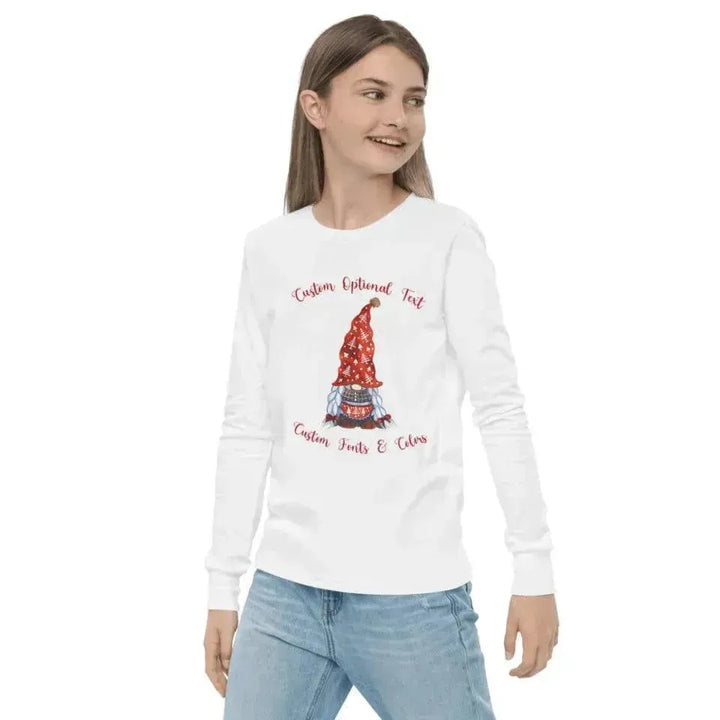 Custom Family Christmas Gnome T-Shirt - ARTFULANE