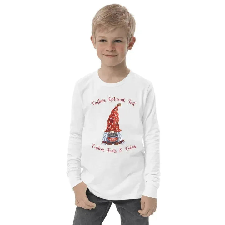 Custom Family Christmas Gnome T-Shirt - ARTFULANE