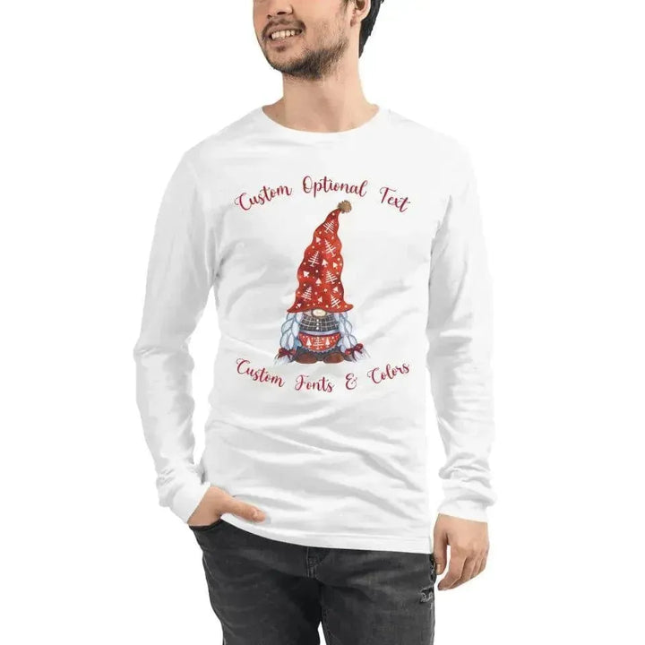 Custom Family Christmas Gnome T-Shirt - ARTFULANE