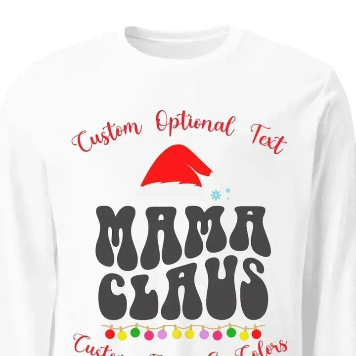 Custom Family Christmas Long Sleeve T-Shirt - ARTFULANE