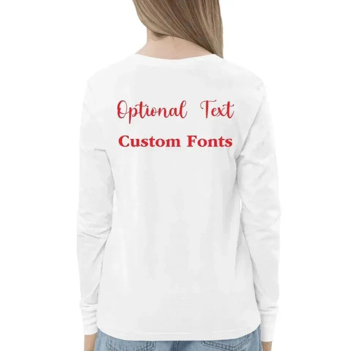 Custom Family Christmas Long Sleeve T-Shirt - ARTFULANE