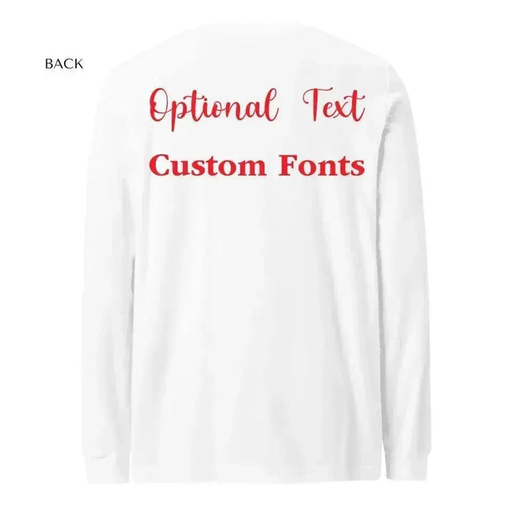 Custom Family Christmas Long Sleeve T-Shirt - ARTFULANE