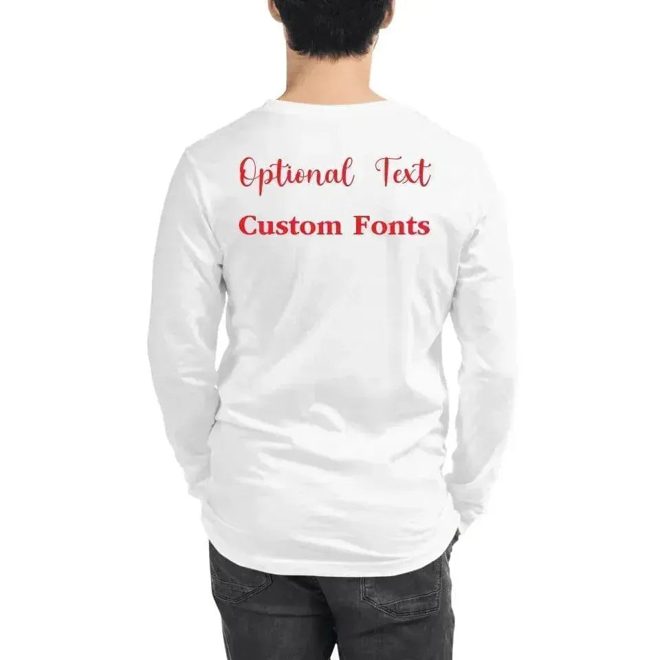 Custom Family Christmas Long Sleeve T-Shirt - ARTFULANE