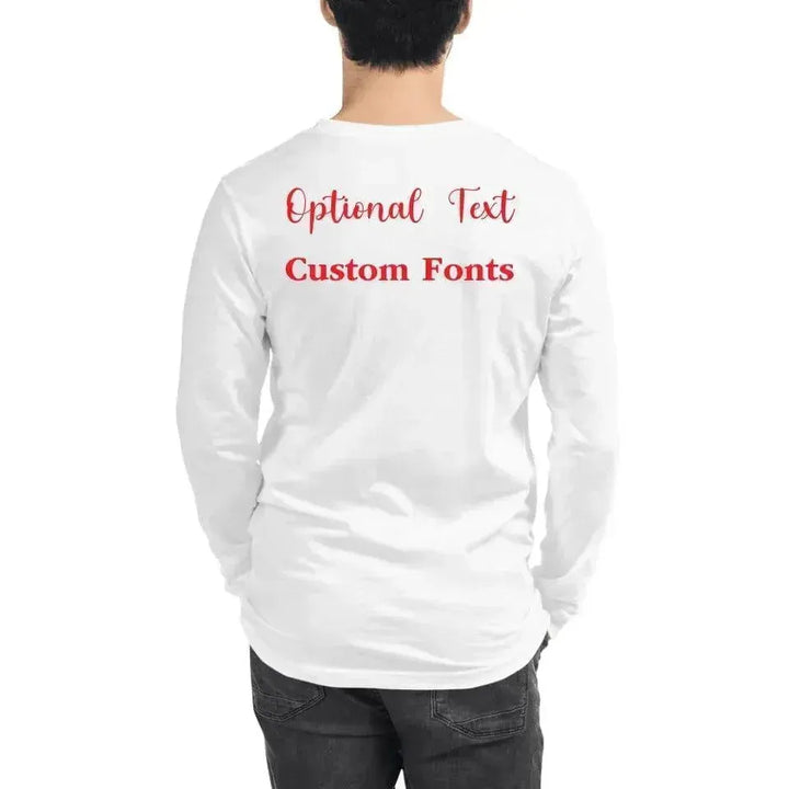 Custom Family Christmas Long Sleeve T-Shirt - ARTFULANE