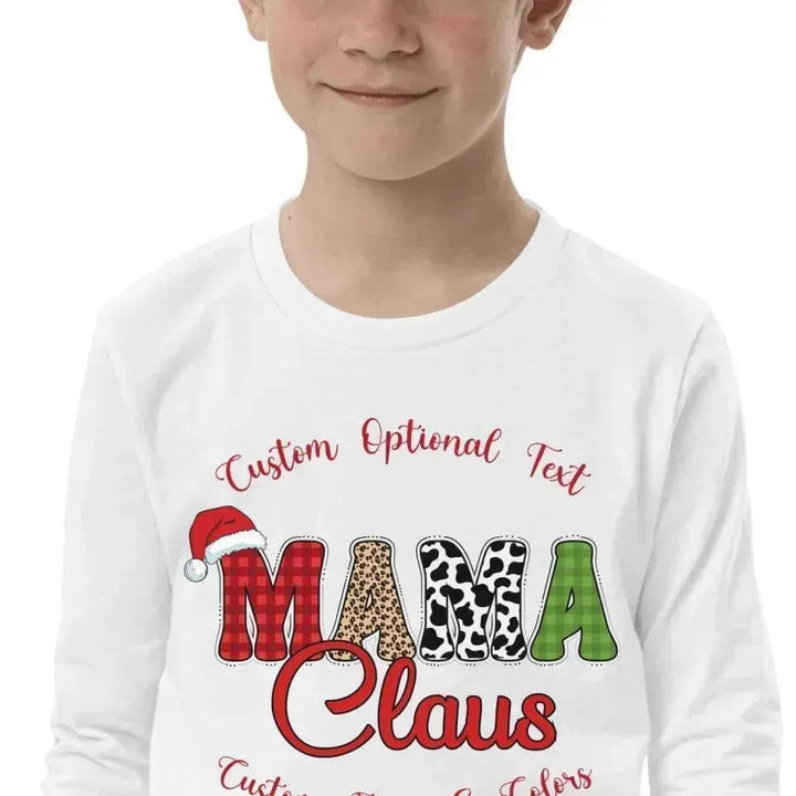 Custom Family Claus Long Sleeve T-Shirt - ARTFULANE