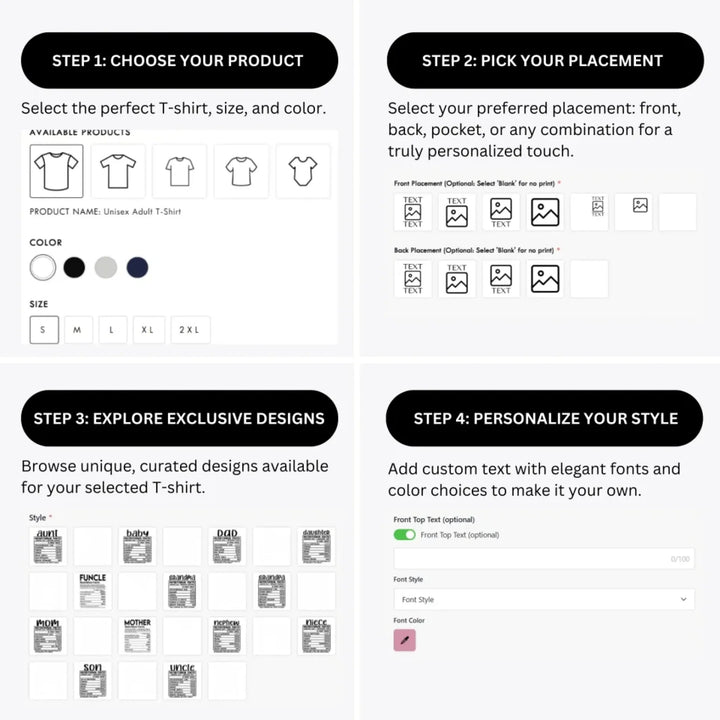 how-to-design-custom-Family-Nutrition-Facts-t-shirt-personalization-options-artfulane