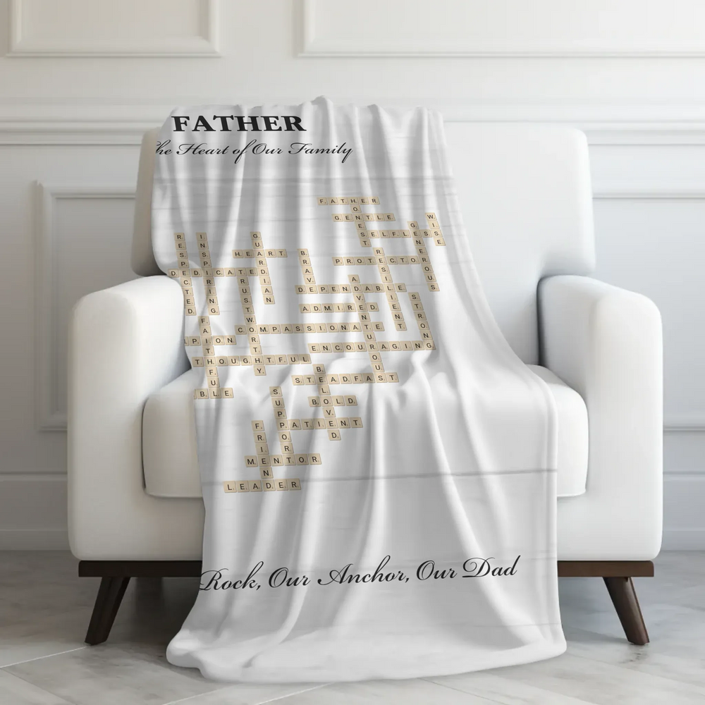 Velveteen Blanket On Couch
