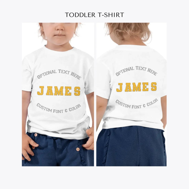 Faux-Chenille-Sport-Letters-Name-custom-toddler-t-shirt-artfulane
