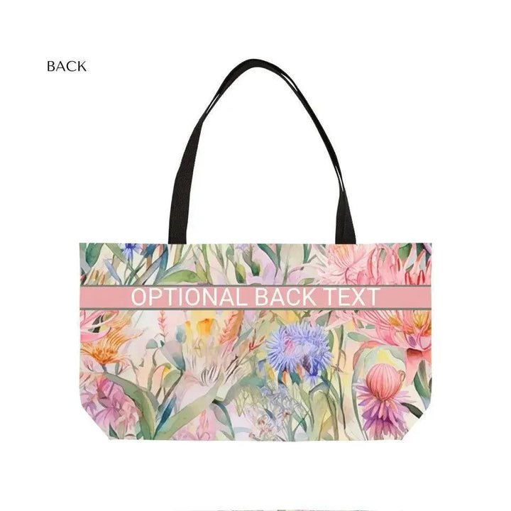 Custom Floral Watercolor Everyday Bags - ARTFULANE