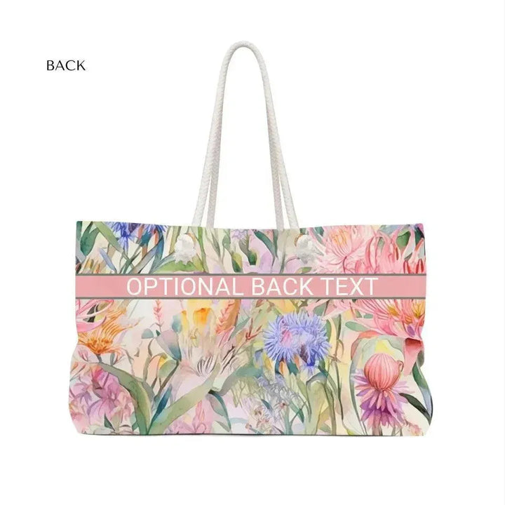 Custom Floral Watercolor Everyday Bags - ARTFULANE