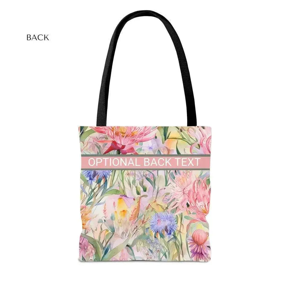 Custom Floral Watercolor Everyday Bags - ARTFULANE