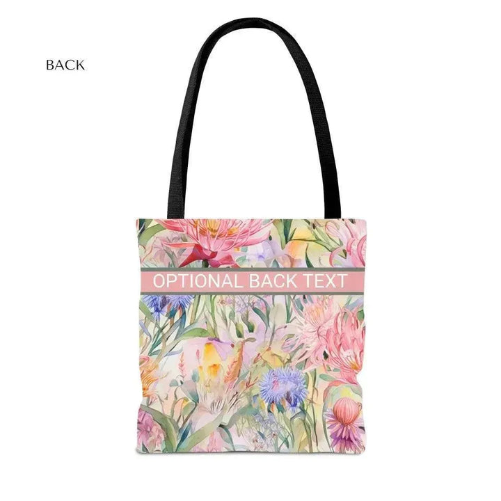 Custom Floral Watercolor Everyday Bags - ARTFULANE