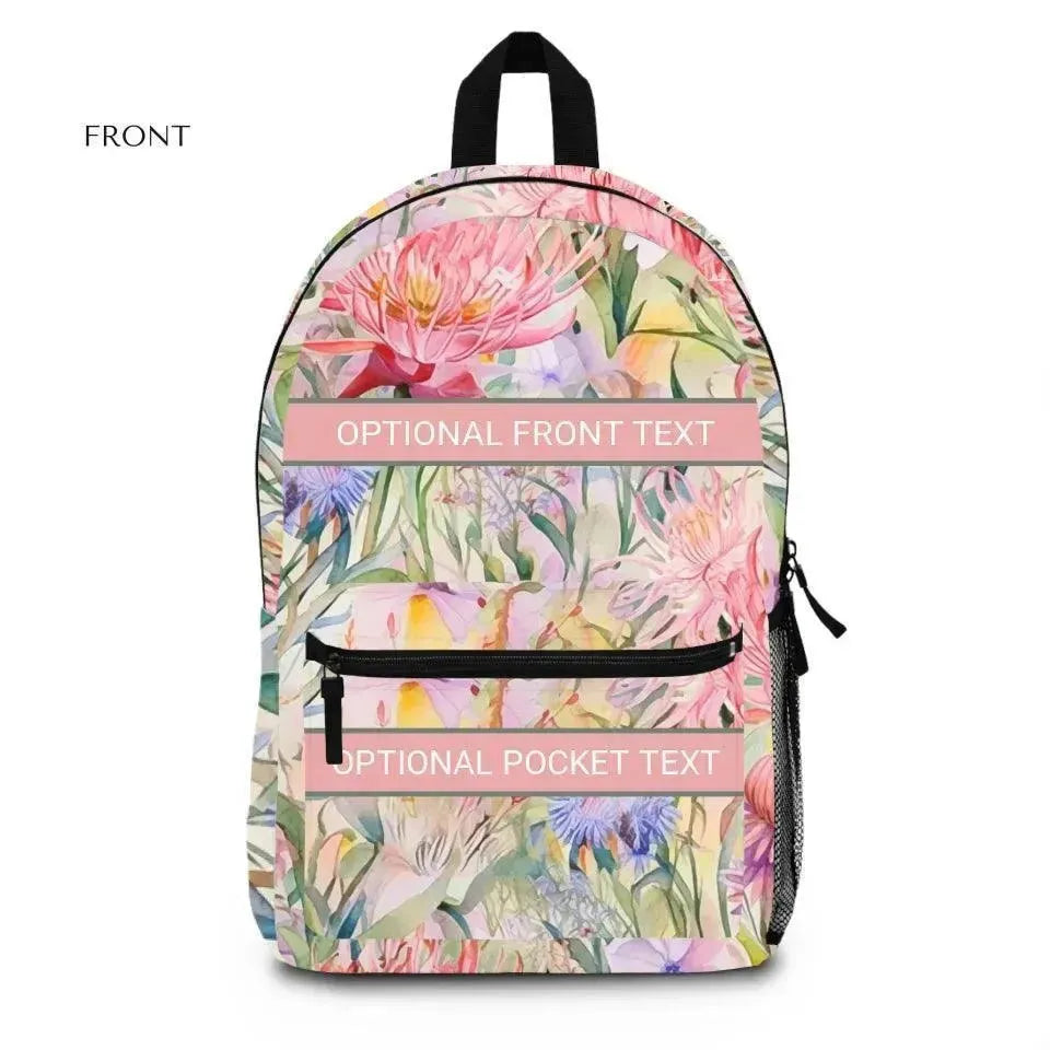 Custom Floral Watercolor Everyday Bags - ARTFULANE