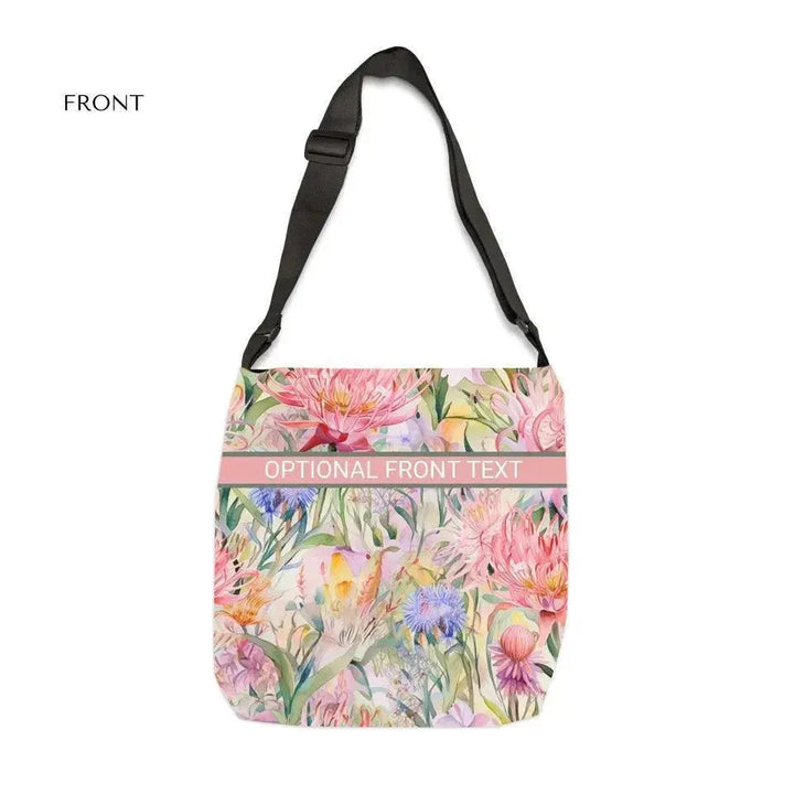 Custom Floral Watercolor Everyday Bags - ARTFULANE
