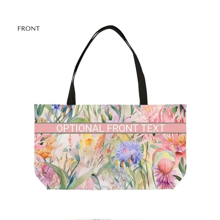 Custom Floral Watercolor Everyday Bags - ARTFULANE