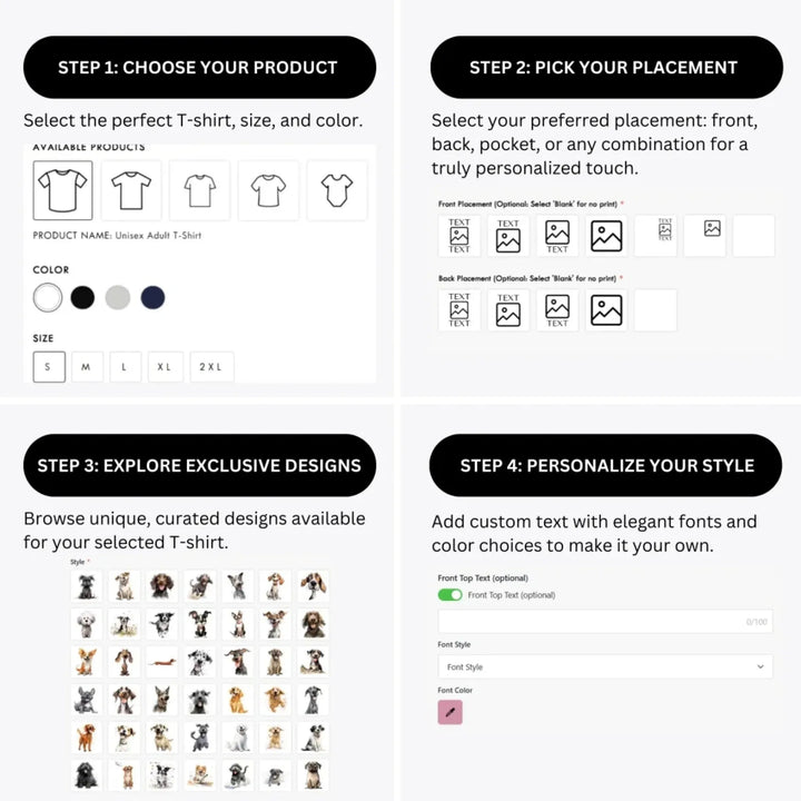 how-to-design-custom-Funny-Dog-Breed-t-shirt-personalization-options-artfulane