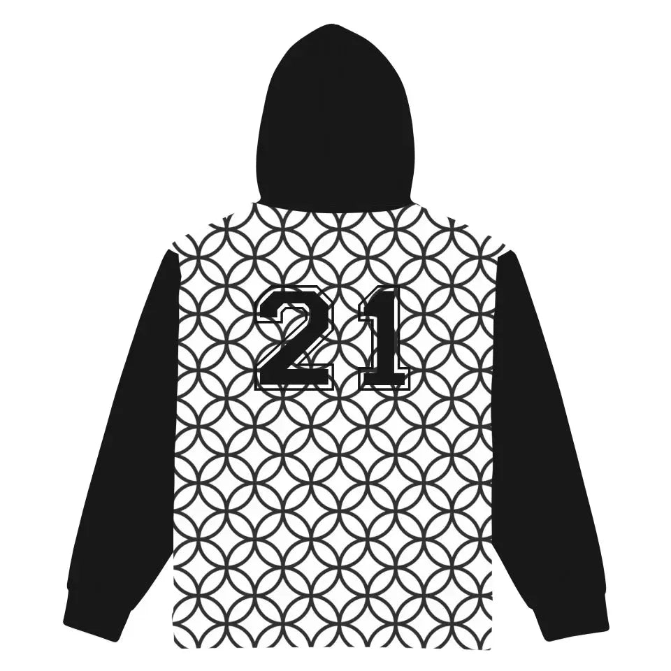 Custom Geometric Line Art Sweatshirt & Hoodie - ART-SWH325