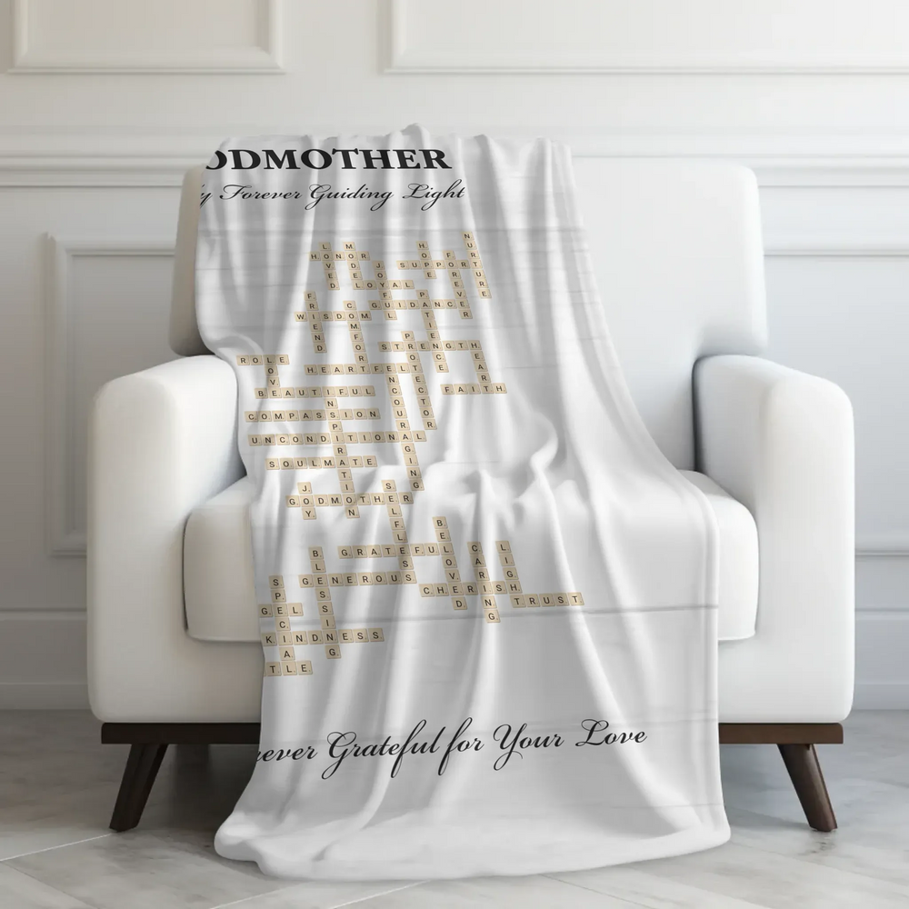 Velveteen Blanket On Couch