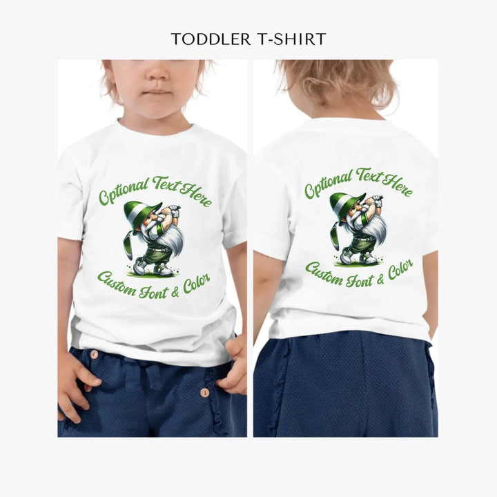 Golf-Gnomes-custom-toddler-t-shirt-artfulane