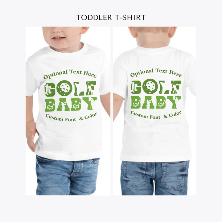Golf-Man-Icon-Font-personalized-toddler-t-shirt-artfulane