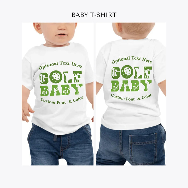 Golf-Man-Icon-Font-personalized-baby-t-shirt-artfulane