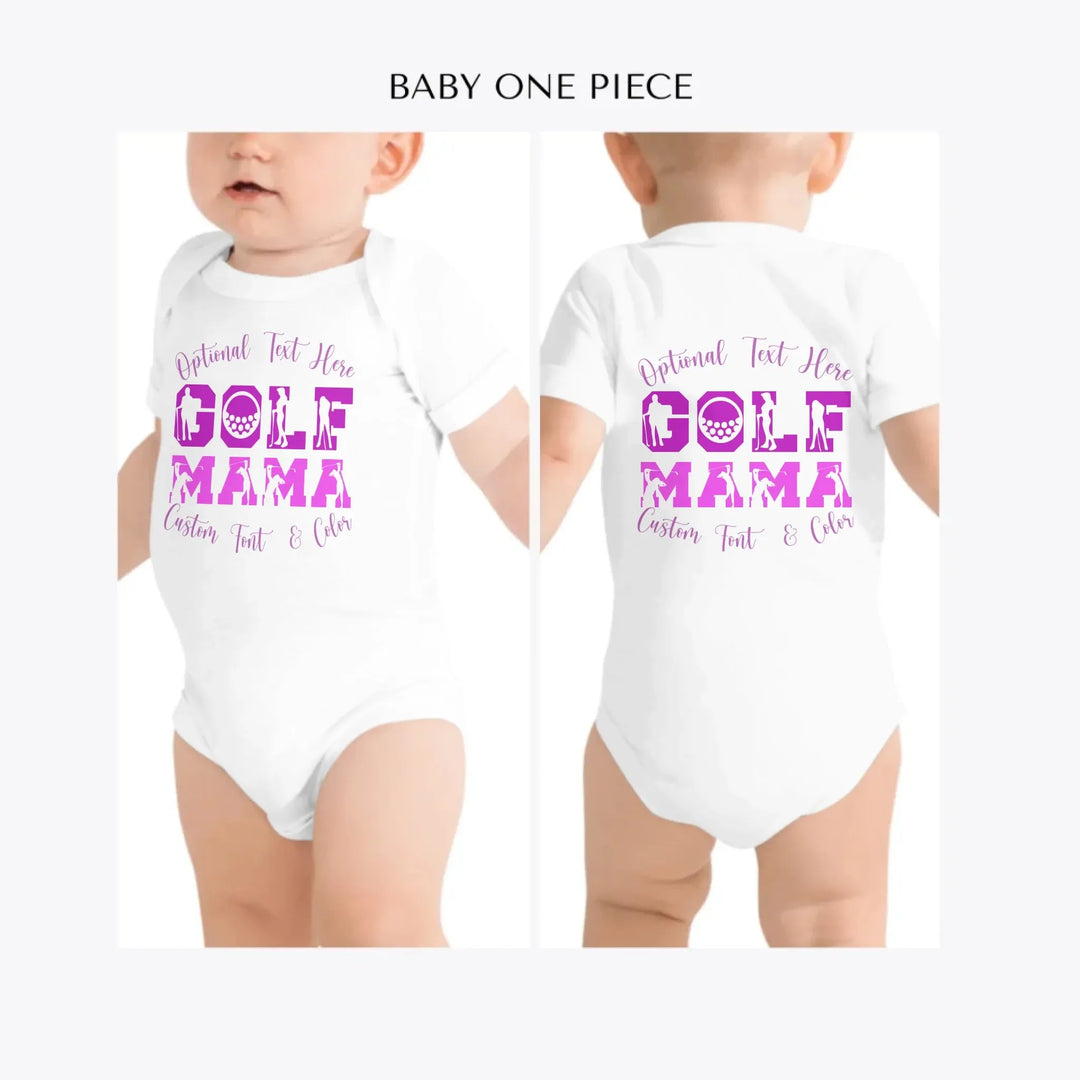 Golf-Woman-Icon-Font-custom-baby-one-piece-artfulane