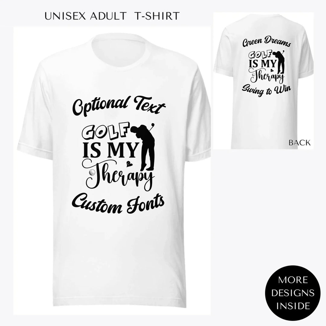 Golf-Quotes-custom-men-unisex-adult-t-shirt-artfulane