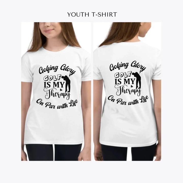 Golf-Quotes-custom-youth-girl-t-shirt-artfulane