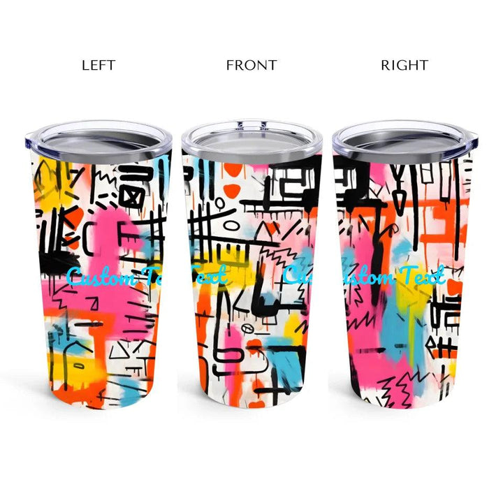 Custom Graffiti Bottles and Tumblers - ARTFULANE