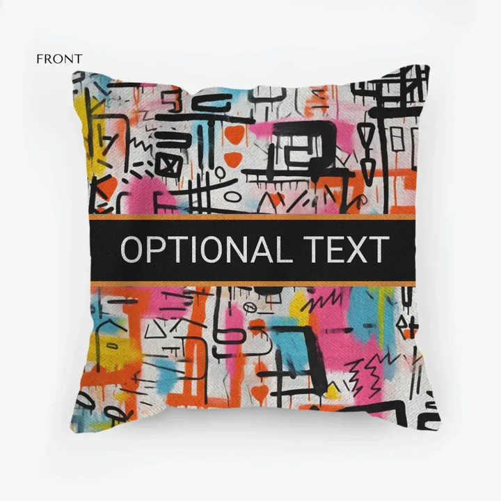 Custom Graffiti Throw Pillows - ART-PIL488