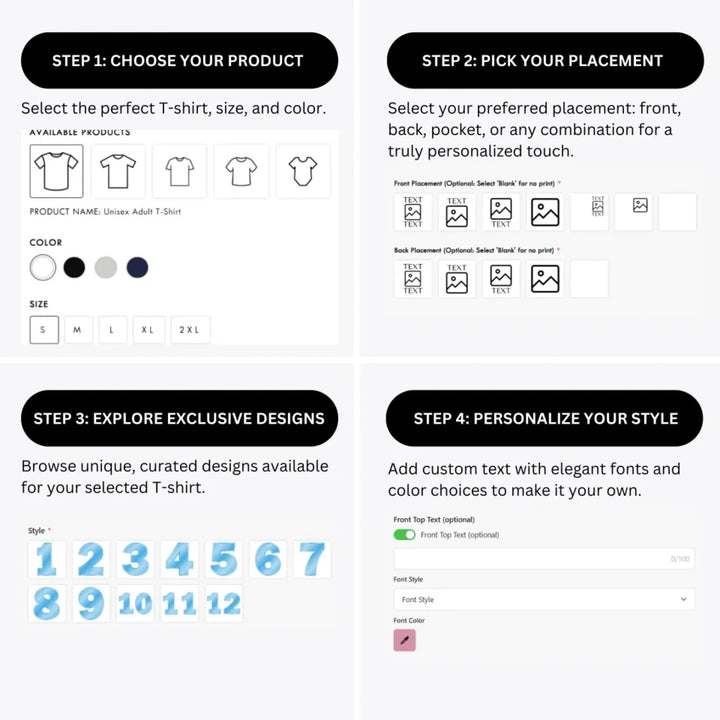 how-to-design-custom-Grey-Elephant-with-Blue-Number-t-shirt-personalization-options-artfulane
