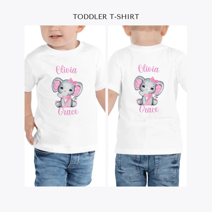 Grey-Elephant-with-Pink-Number-personalized-toddler-t-shirt-artfulane