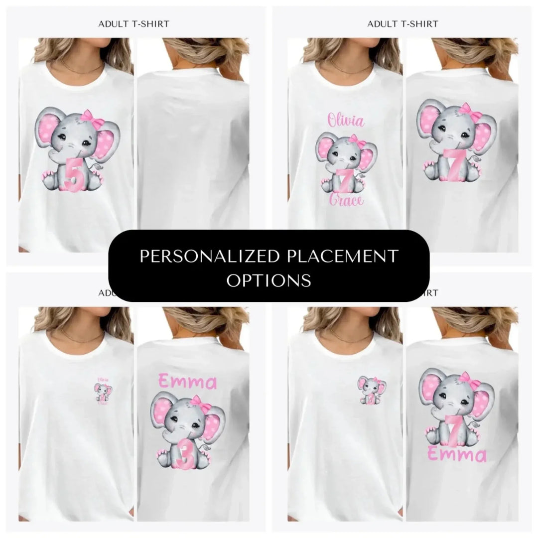 Grey-Elephant-with-Pink-Number-custom-adult-t-shirt-design-placement-front-back-pocket-artfulane