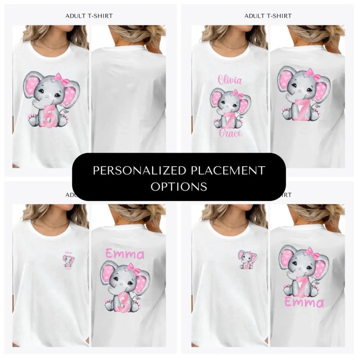 Grey-Elephant-with-Pink-Number-custom-adult-t-shirt-design-placement-front-back-pocket-artfulane