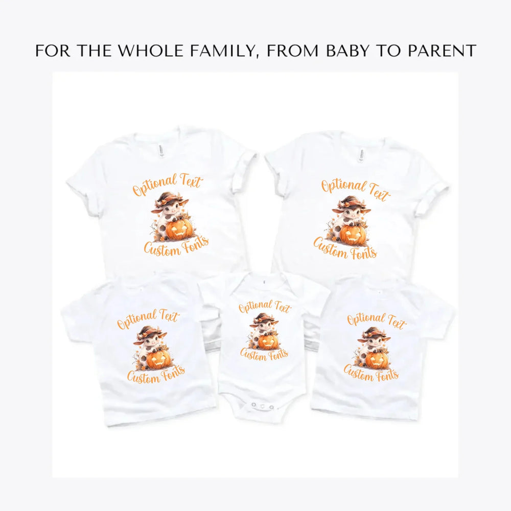 Halloween-Cows-custom-t-shirts-adult-youth-toddler-baby-sizes-artfulane