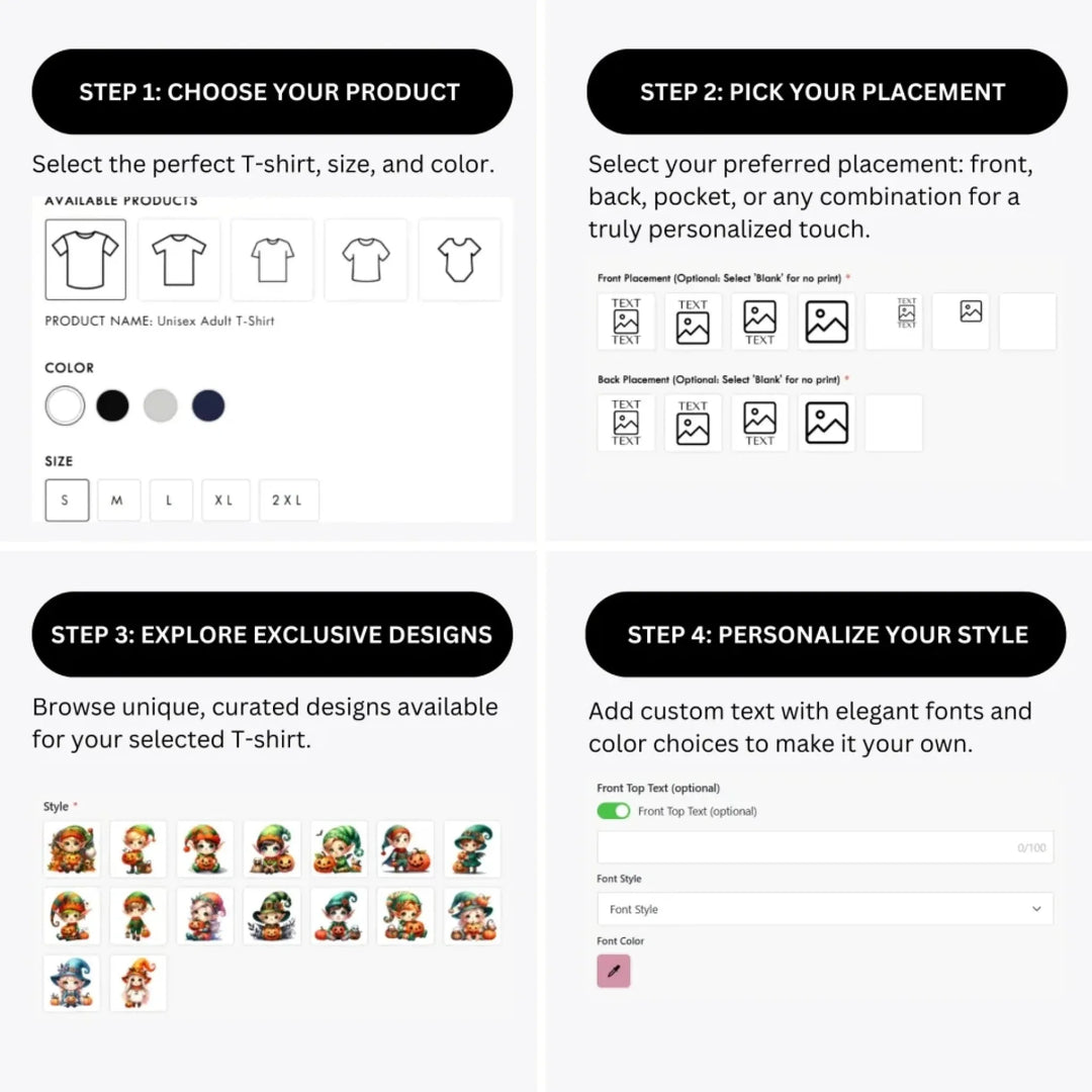 how-to-design-custom-halloween-elf-t-shirt-personalization-options-artfulane