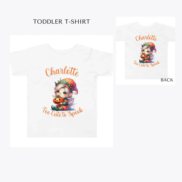 halloween-elf-toddler-custom-t-shirt-artfulane