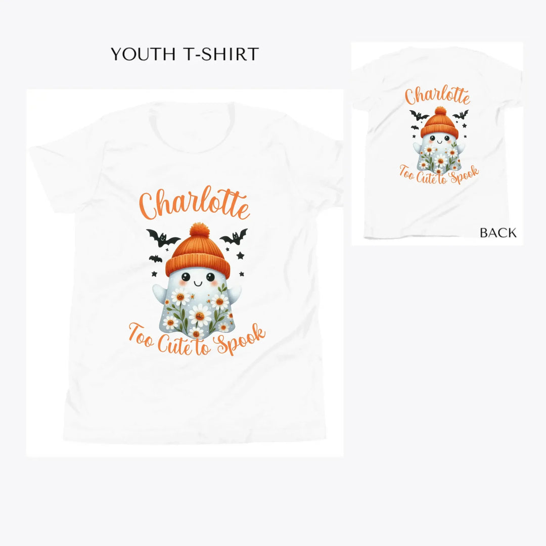 Halloween-Ghosts-custom-youth-t-shirt-artfulane