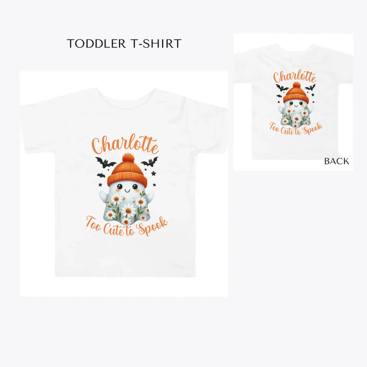 Halloween-Ghosts-toddler-custom-t-shirt-artfulane