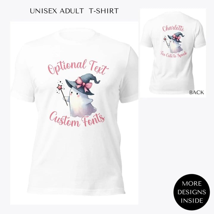 Halloween-Girlie-Ghosts-custom-women-unisex-adult-t-shirt-artfulane
