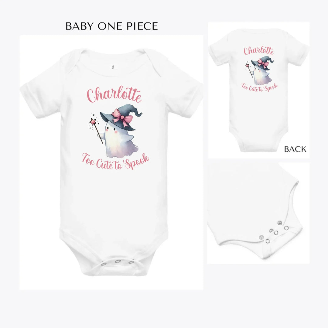 Halloween-Girlie-Ghosts-custom-baby-onesie-artfulane