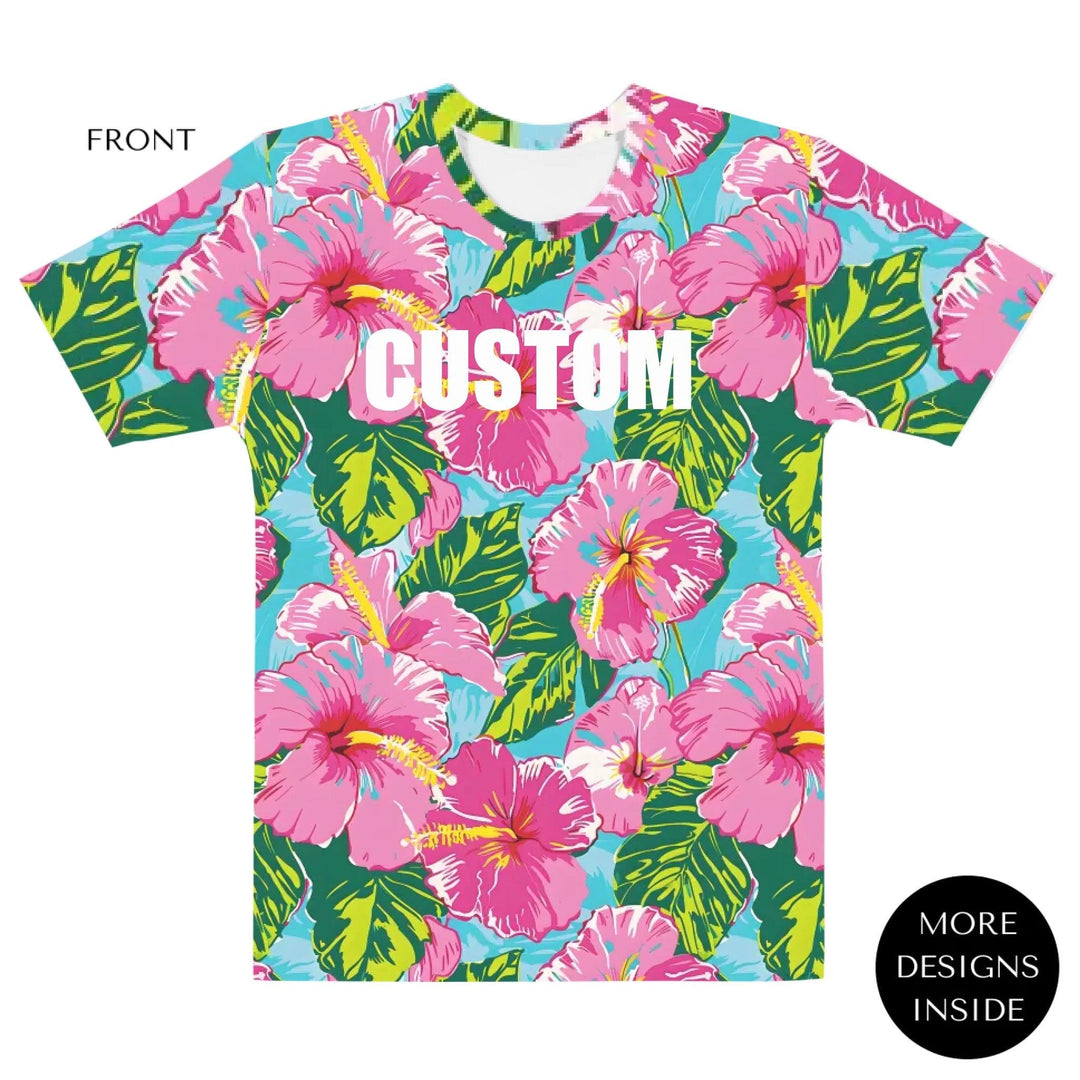 Custom Hawaii Watercolor T-Shirt - ARTFULANE