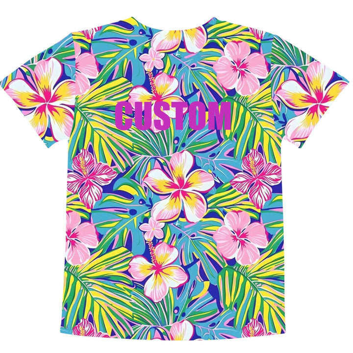Custom Hawaii Watercolor T-Shirt - ARTFULANE